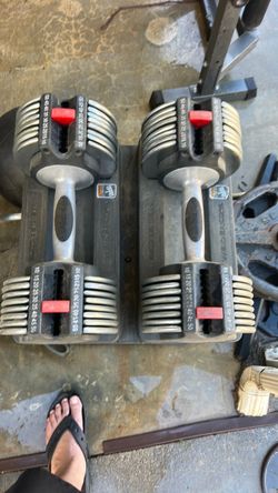 Weider Adjustable Dumbbells Set with Tray