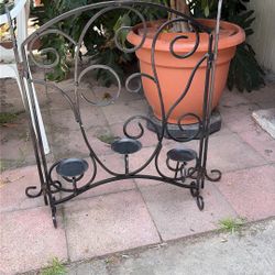 As Seen In Picture, All Heavy Duty Metal Candle Holder
