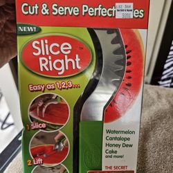 Cut & Serve Tong For Melons. New
