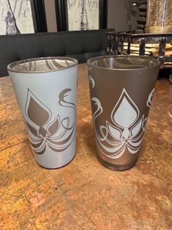 Glass Tealight / votive holders or small vase