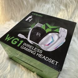 WESEARY Wireless Gaming Headset for PS5, PS4, PC, Laptop, Mac & Switch, Dual Low-Latency 