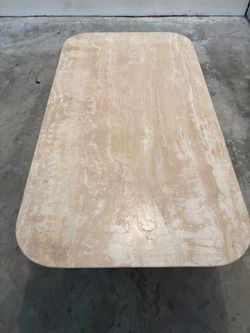 RH Marble 55” Rectangular Coffee Table