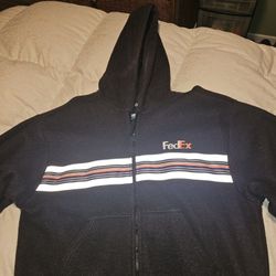 Fed Ex Fleece Hoodie Jacket