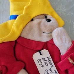 35 Inch Paddington Bear Felt Wall Decoration $25
