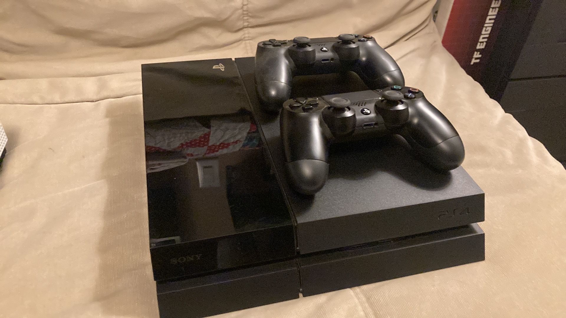 Playstation 4 500gig with 2 controllers.