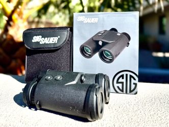 Sig Sauer Canyon Rangefinding Binoculars with Case and Box