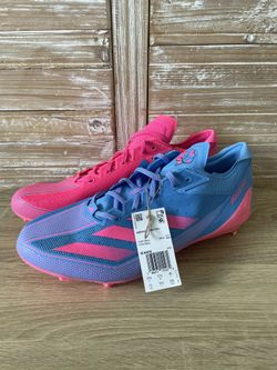 NEW Adidas Adizero Football Electric Snack Attack IE4406 Pink Blue NBY Men Sz 13  Brand new 100% authentic! Check out photos for further details and f