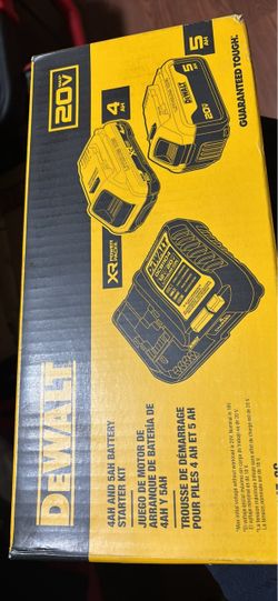 Dewalt 2 battery and charger kit
