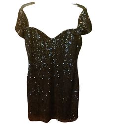 B.Darlin Sequin Dress ((BLACK))