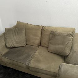 Green Sofa Set