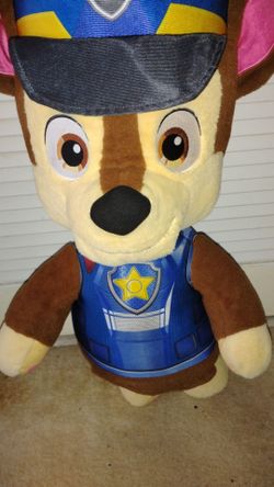 Paw Patrol Chase Plush Animal Toy