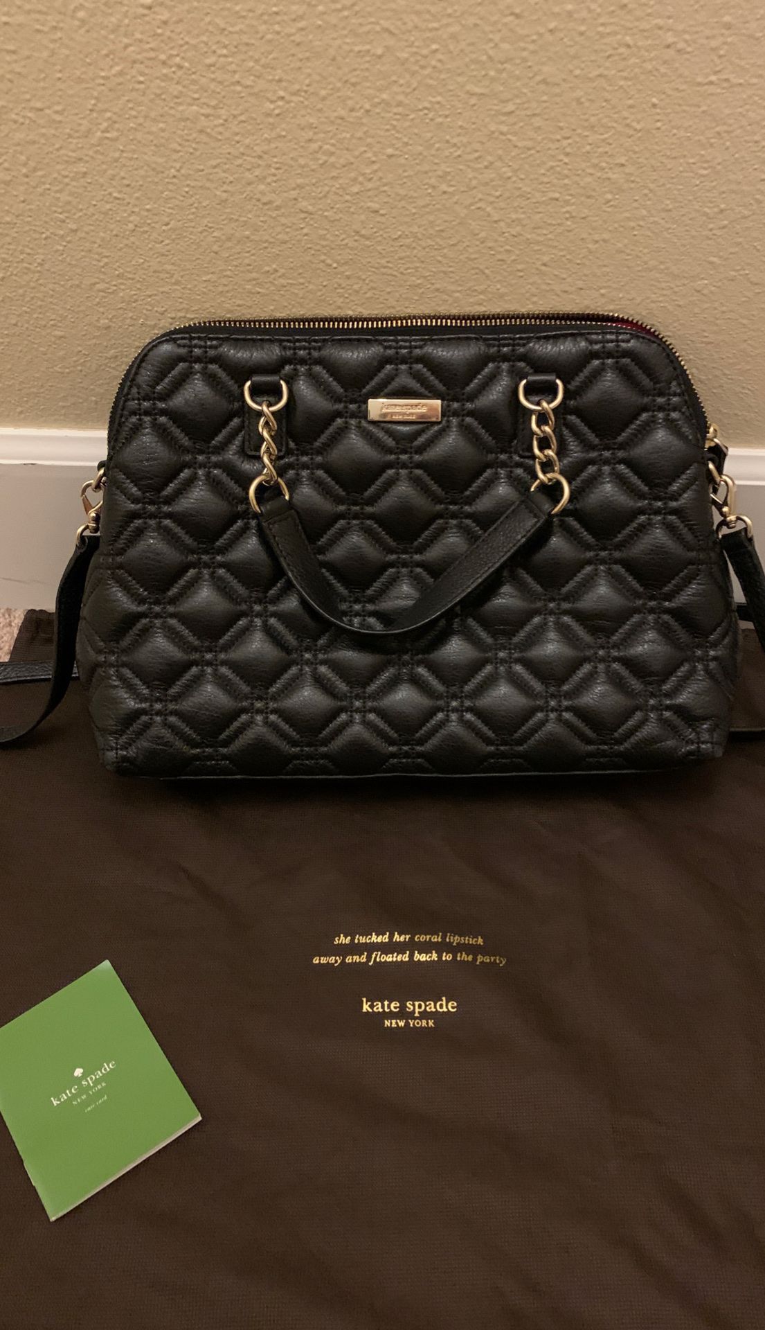 Kate spade bag purse black