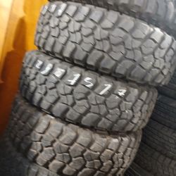Lt 255/75/17 Mud Terrain Set Of 4 Good Tread Installation Available 50 All 4 