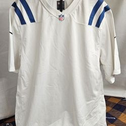 Men's Blank Nike On Field Indianapolis Colts Jersey Size XL