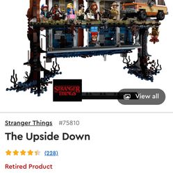 Lego 75810 Stranger Things The Upside Down (Used)
