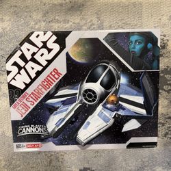 Star Wars Hasbro Aayla Secura's Jedi Starfighter Complete (Opened)