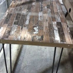 Wooden Rustic Looking Desk /table/ Etc Must Go!