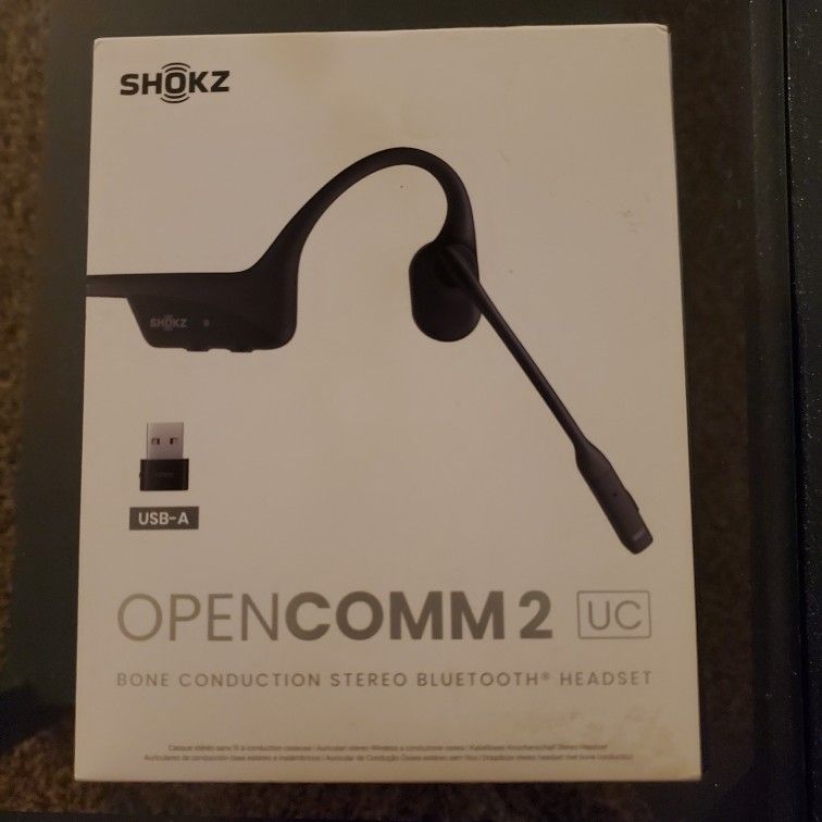 Shokz Opencomm 2 Bone Conduction Headset