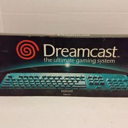 Sega Dreamcast Keyboard Controller Like New In Box RARE $75