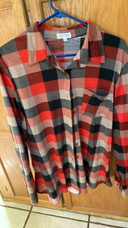 New! Women’s Flannel Shirt. Read description for details and location.