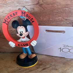 Disney 100 Mickey Mouse ornament decoration NWT