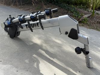 THULE - Helium Pro Folding Bike Rack (3 bikes) + 2 frame adapter arms