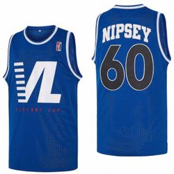 V.L. “Nipsey” #60 Blue Victory Lap Jersey (LARGE)