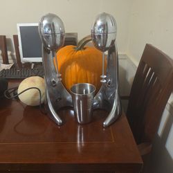 Vintage  Old  Milkshake Machines Cheap Both Together 