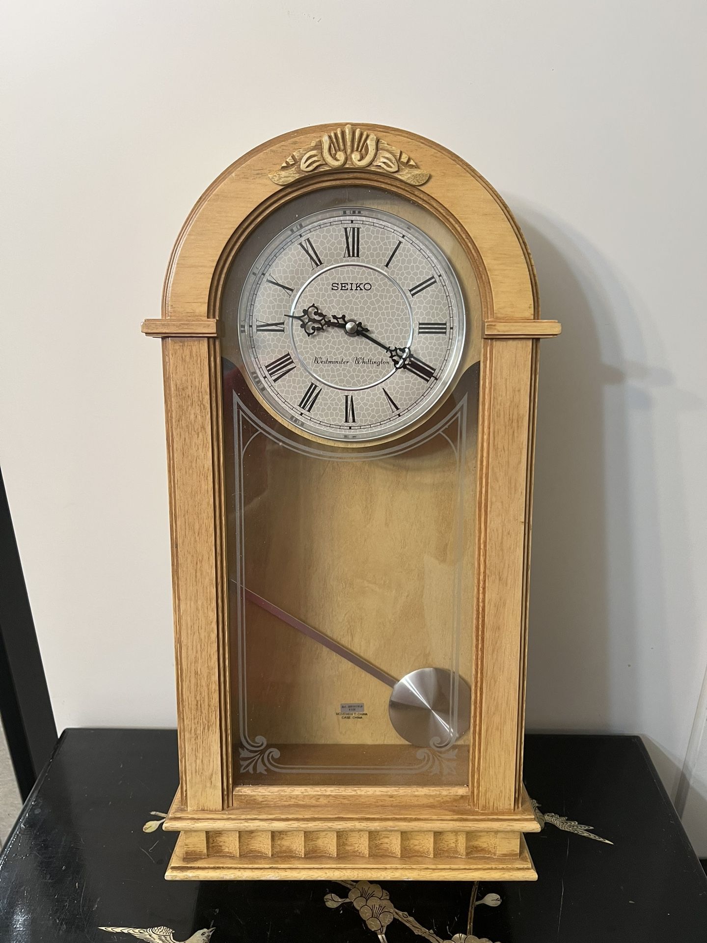 Vintage Seiko Westminster Whittington Wall Clock, In Perfect