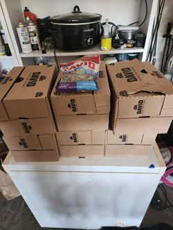Six boxes of David's sunflower seeds sweet and salty jumbo flavor $5 per box
