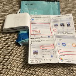iPhone iPad Transfer Files And Photos To Sd Card