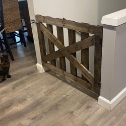 Handmade Wood Baby / Pet Gate 