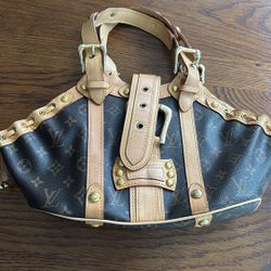 Vintage Brown Leather Purse 