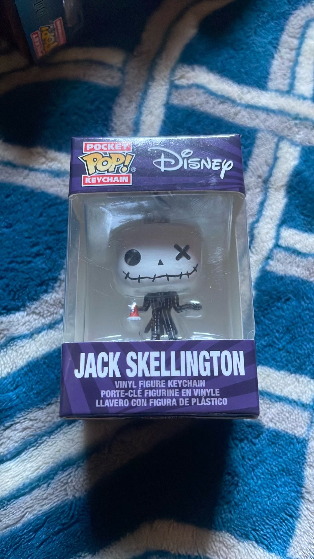 Jack Skellington pocket pop keychain