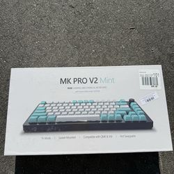 MK PRO V2 Mint - RGB Gaming Mechanical Keyboard