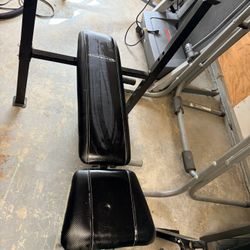 Competitor Full Body Weight Bench w/ Preacher Curl & Leg Extension