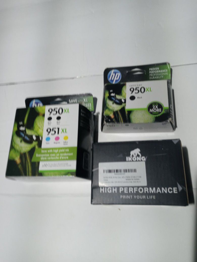 

Bundle Mixed Lot of HP Ink 950XL / 951XL Combo Multi Pack 5 Cartridges


Mixed Lot of Ink for HP Inkjet Printers

HP 950XL/951XL 