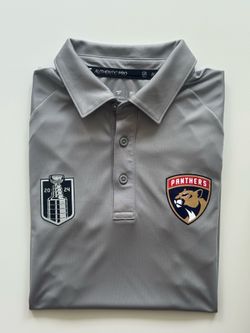 Florida Panthers 2024 Stanley Cup Polo Shirt - Size S