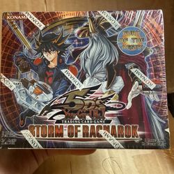 Yugioh Storm Of Ragnarok 1st Edition Booster Box Sealed