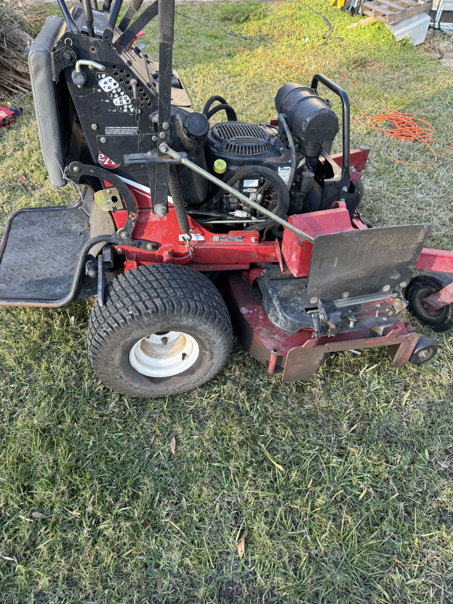 Exmark Vantage 60” Deck PLEASE READ!!