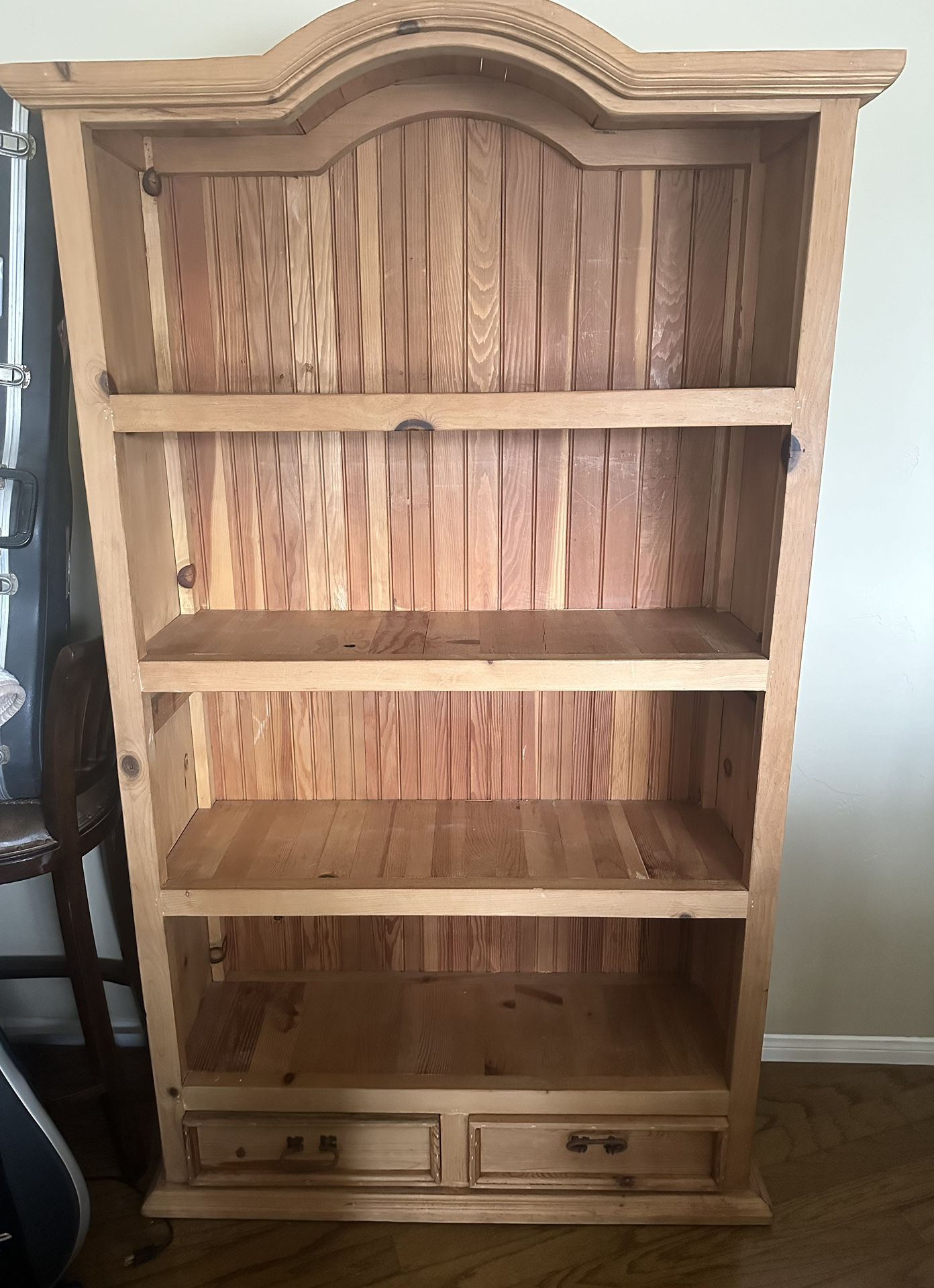 Solid Pine Bookcase
