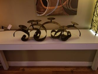 Crazy cool metal candle holder (check out my page for MUCH more)