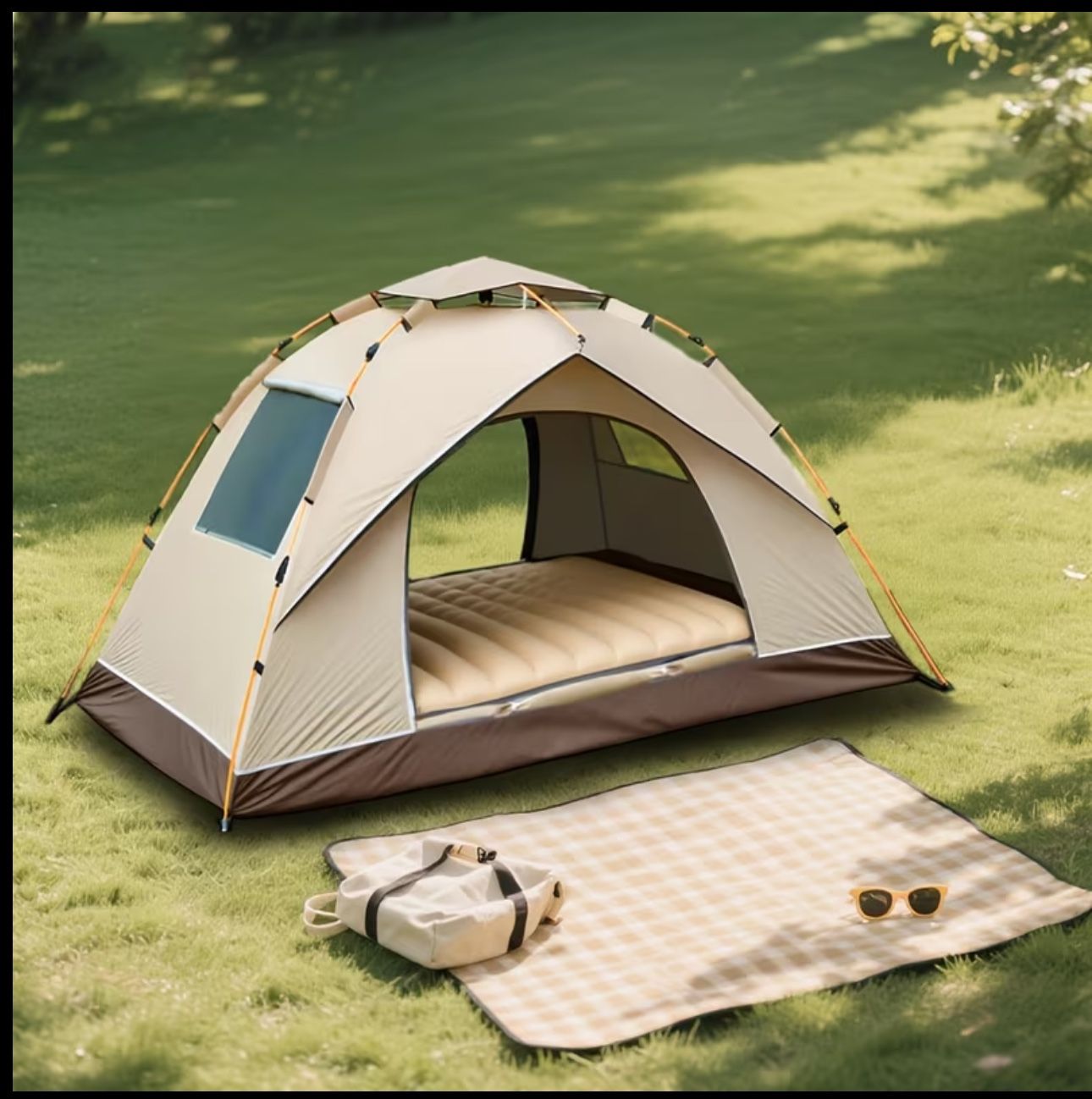 Brand NEW! Outdoor Pop Up Camping Tent, Auto Setup Camping Tent