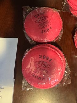 2097 P100 Respirator Filters – 2 Pairs