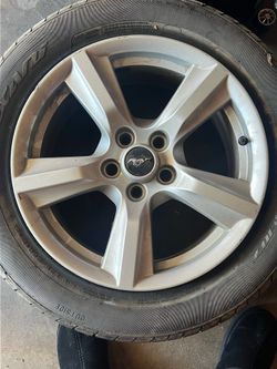 2017 Ford Mustang Ecoboost rims