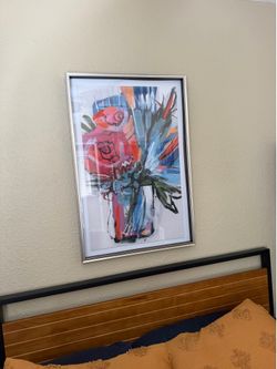 Framed Floral Wall Art
