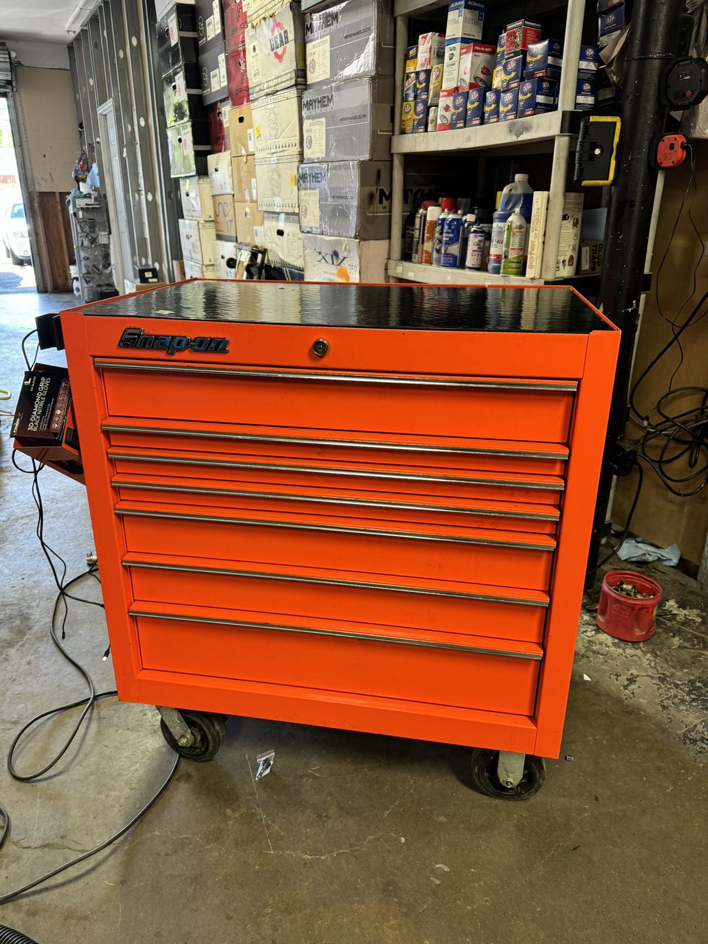 36" Snap-on Tool box Seven-Drawer Single Bank Classic Series