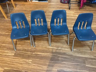 16 Commercial Preschool Chairs – Blue