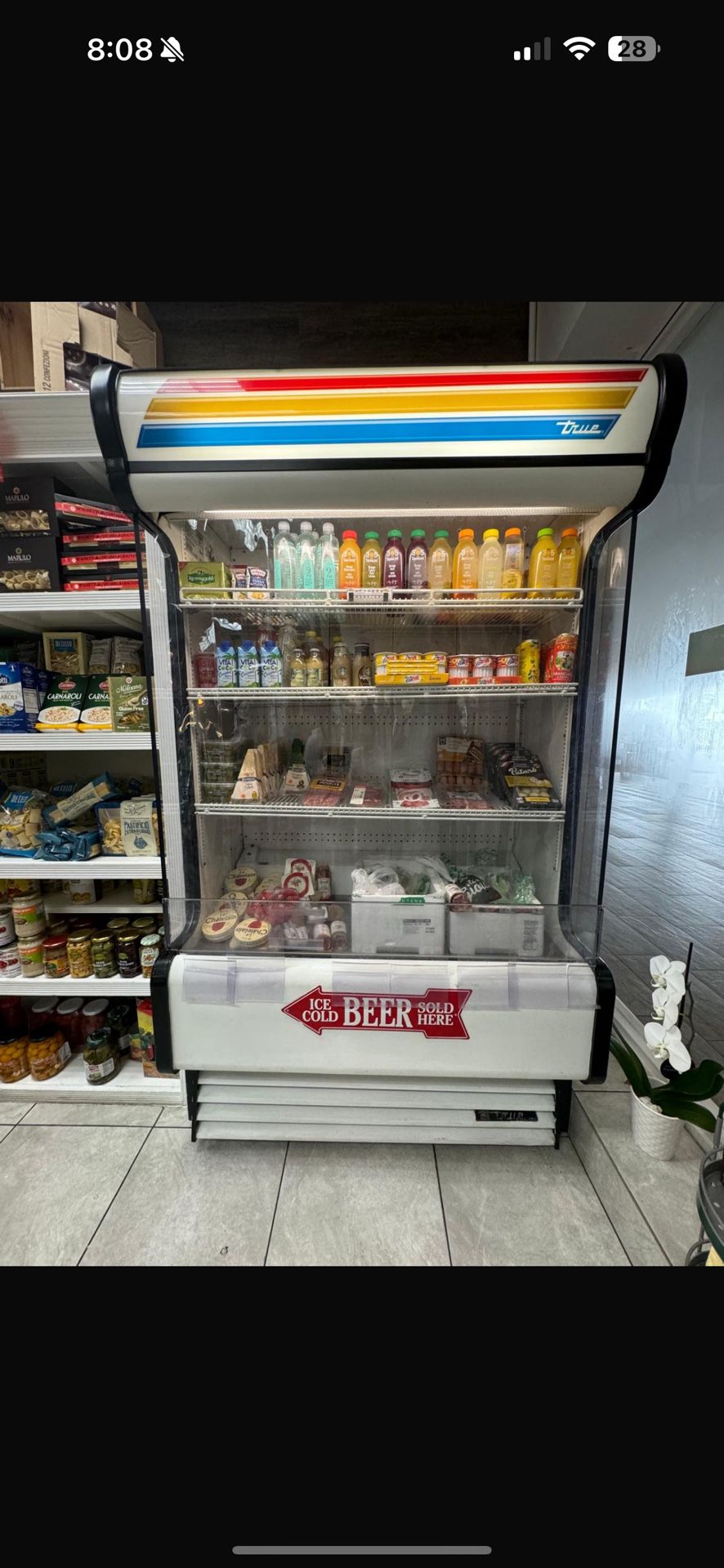 Refrigerator Commercial Open True