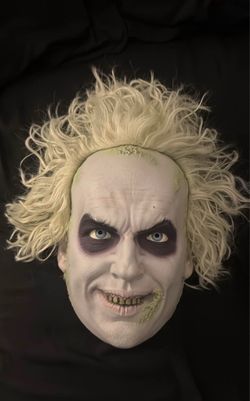 Beetlejuice Halloween mask